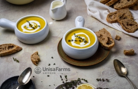 SAFFRON, LEEK, AND POTATO SOUP